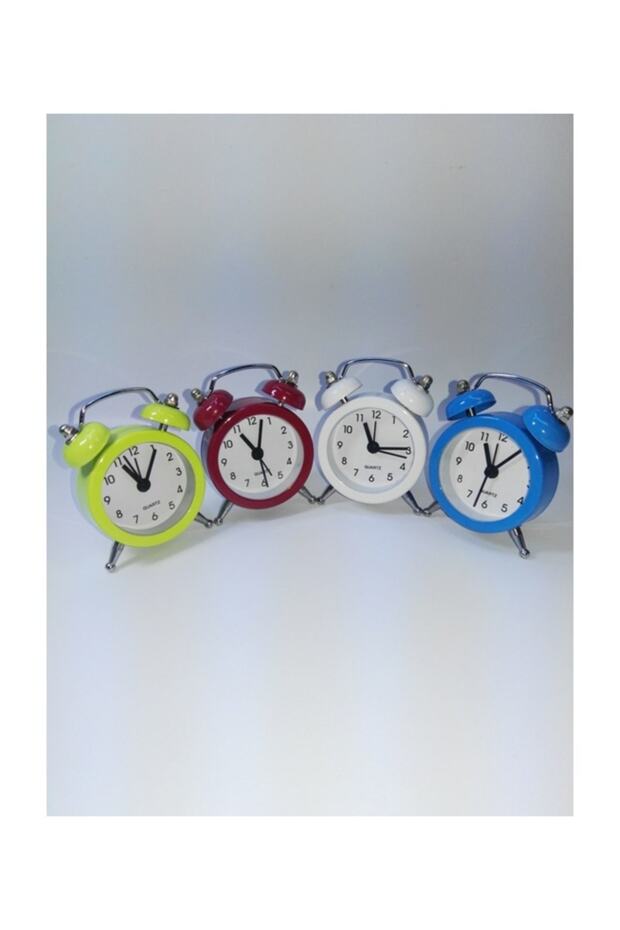 Mini Çalar Masa Saati-asorti - 1