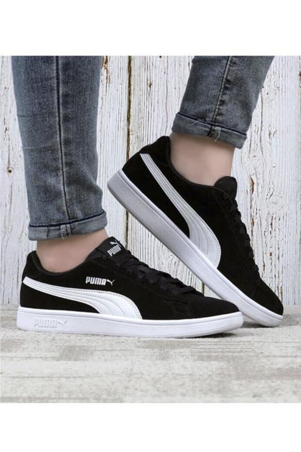 Unisex Black-White Sneaker Shoes 36-45 Smash V2 364989   01