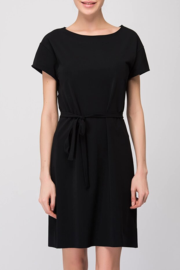 Kadın Siyah Elbise - 1