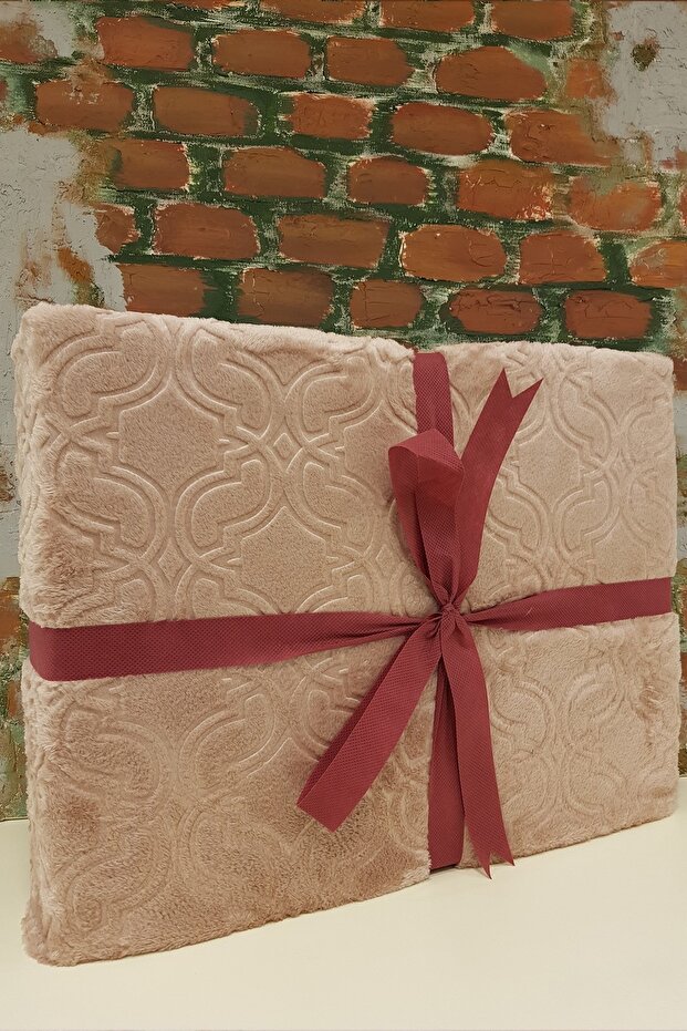 Çift Kişilik Soft Battaniye - Cappuccino - 1