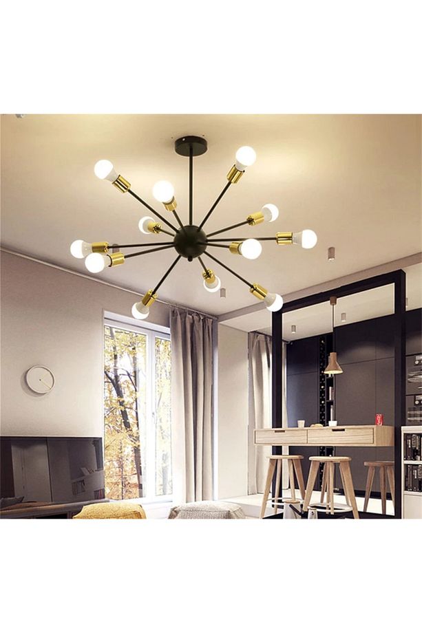 Sima Ultra Modern Altın Kirpi Avize - 3