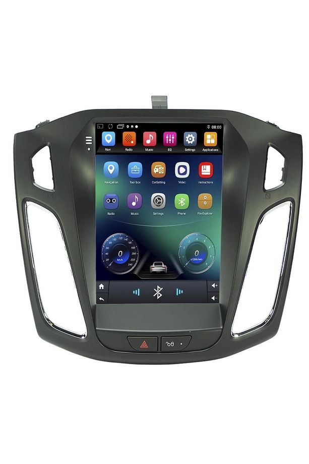 FORD FOCUS 3/4 ANDROİD 13 MULTİMEDYA CARPLAY 4GB RAM + 64GB HDD NAVİGASYON TESLA EKRAN - 4