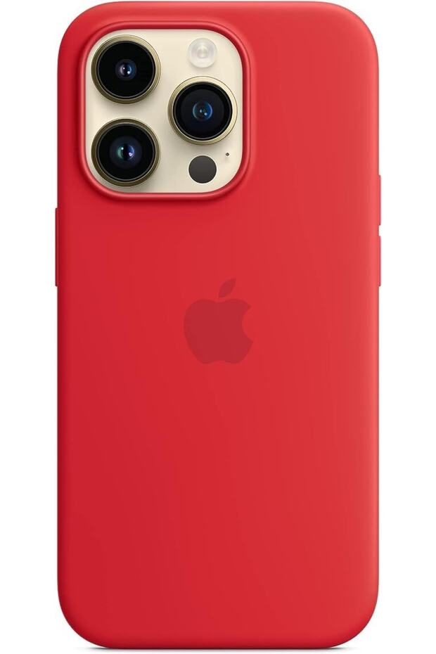 Silicone Case with Magsafe for iPhone 14 Pro Max - (Product) Red Mod - 2