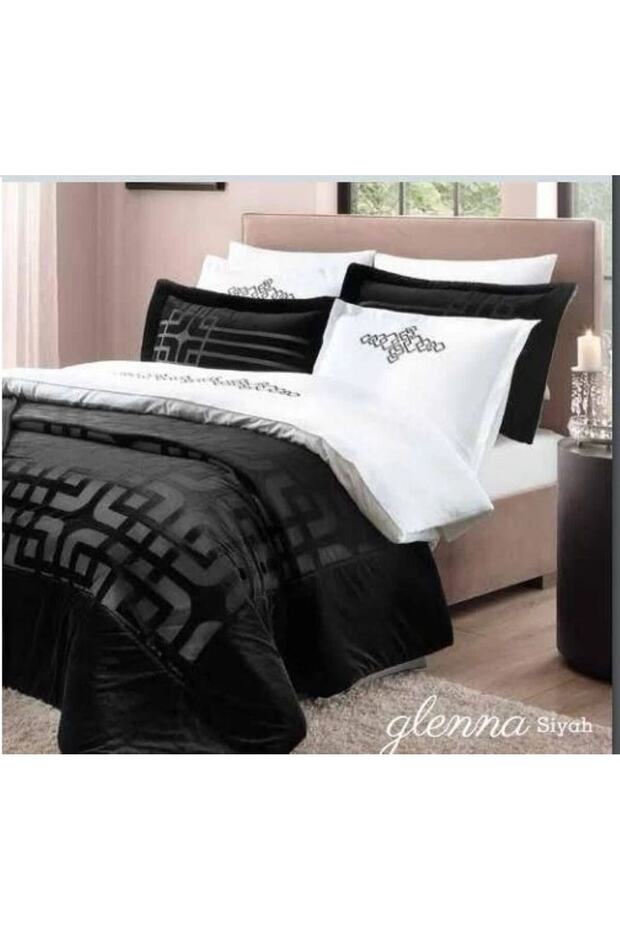 Çeyiz Seti Evimdeki EVİMDEKİ NEŞE GLENNA SİYAH - 1