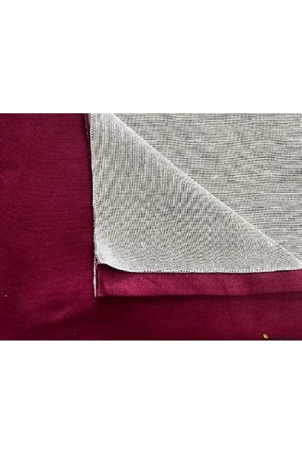 مفرش طاولة مخملي 140x140