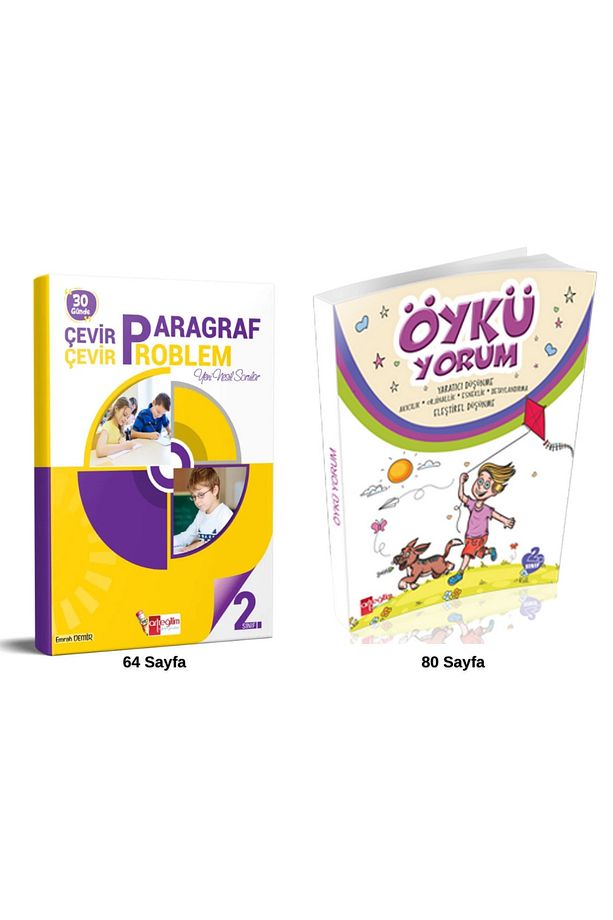 2. Sınıf Çevir Paragraf Çevir Problem/Öykü Yorum/2'li Set - 1