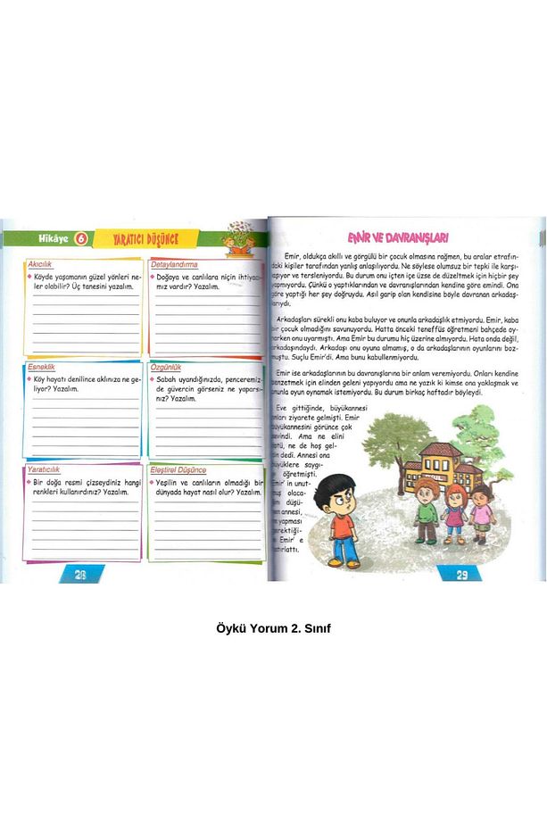 2. Sınıf Çevir Paragraf Çevir Problem/Öykü Yorum/2'li Set - 2