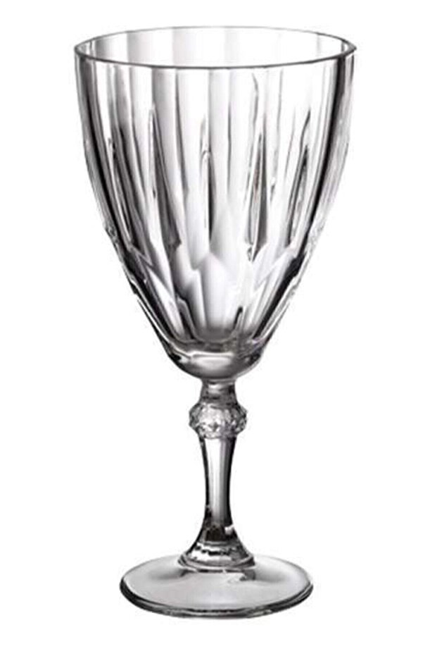 Diamond Footed Pasabahce Cup - 4 Pieces