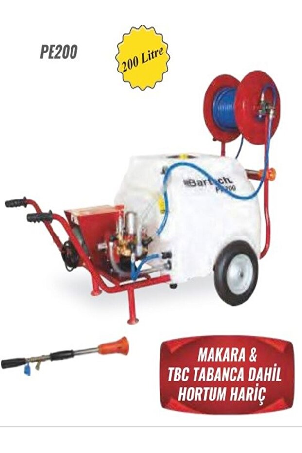 PE200 BARTECH ELEKTRİKLİ PÜLVERİZATÖR 22LİK POMPALI MODEL - 1