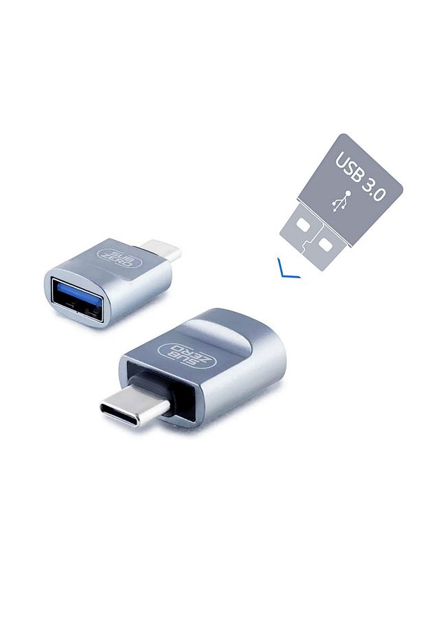 Type C USB 3.0 Dönüştürücü USB 3.0 5Gbps Hızlı OTG Çevirici Dönüştürücü Adaptör - 2