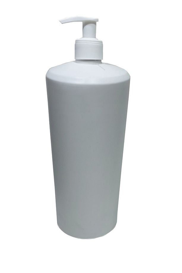 Ambalaj 1000ML - 3 Adet - Beyaz Plastik şampuan ve sıvı sabun Şişesi - 1
