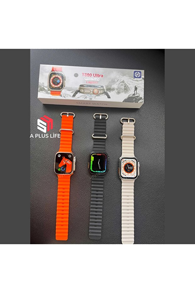 Watch Akıllı Saat Bluetooth Ultra Akıllı Saat Ios Ve Andorid Uyumlu Smartwatch Spor Ve Sağlık Sensör - 4