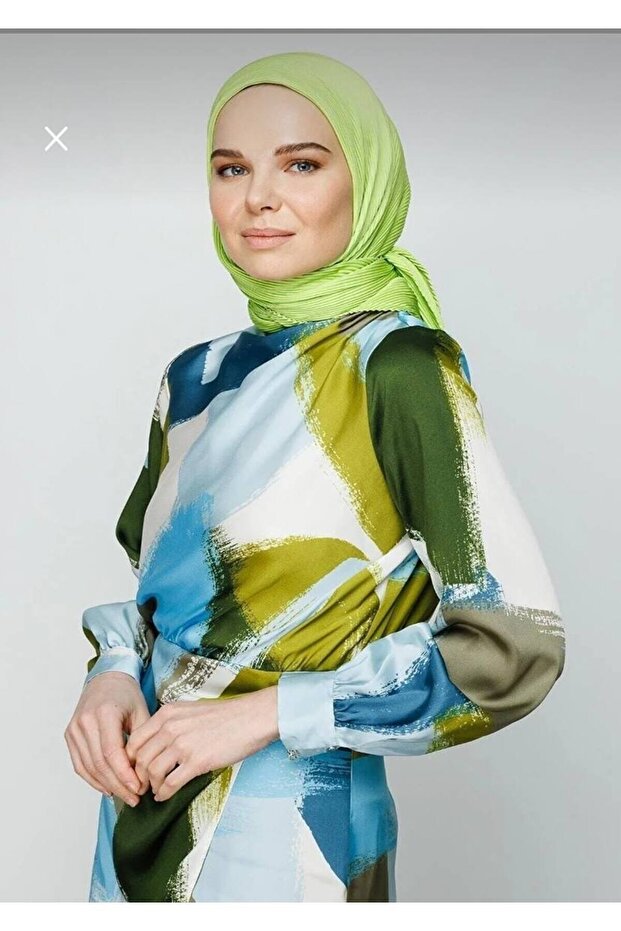 Eșarfă plisată - 2