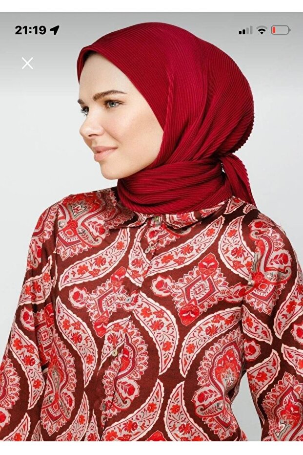 Eșarfă plisată - 3