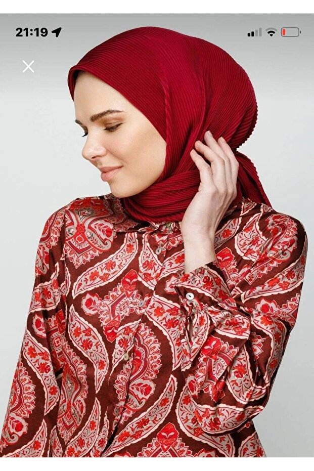 Eșarfă plisată - 4