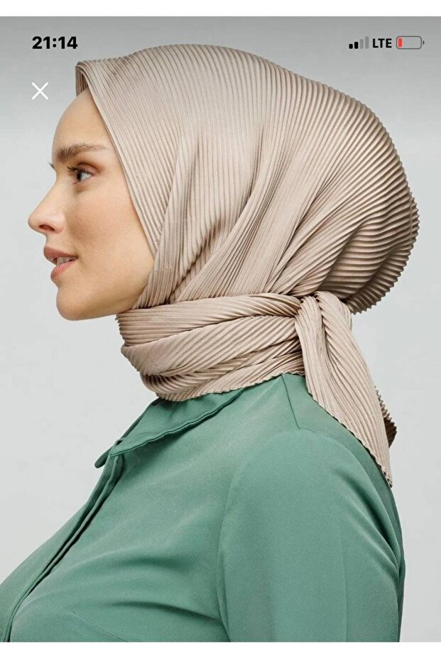 Eșarfă plisată - 4