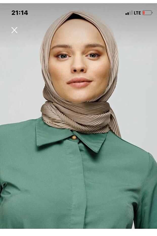 Eșarfă plisată - 5