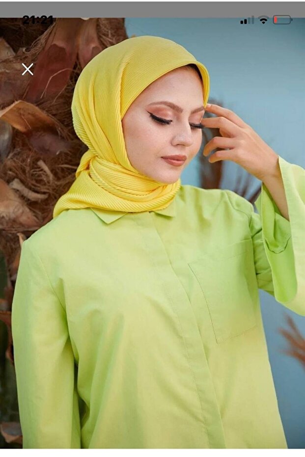 Eșarfă plisată - 1