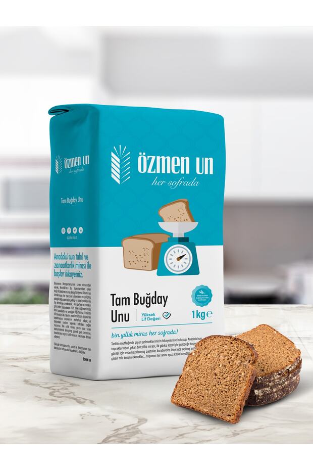 Tam Buğday Unu 1 Kg - 2