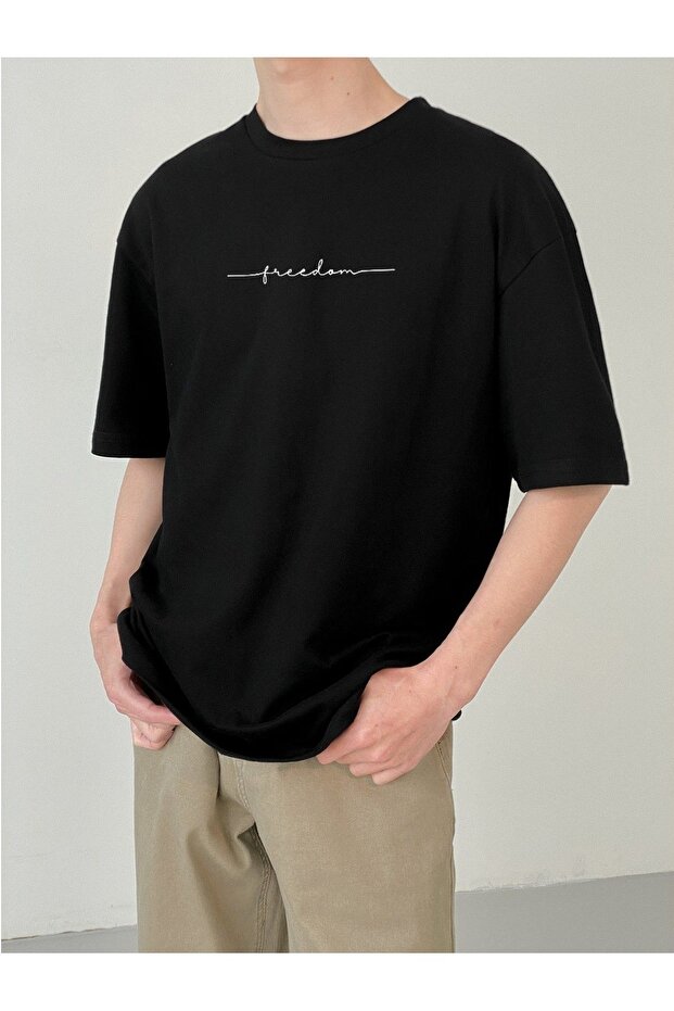 Printed Oversize Tshirt - 1