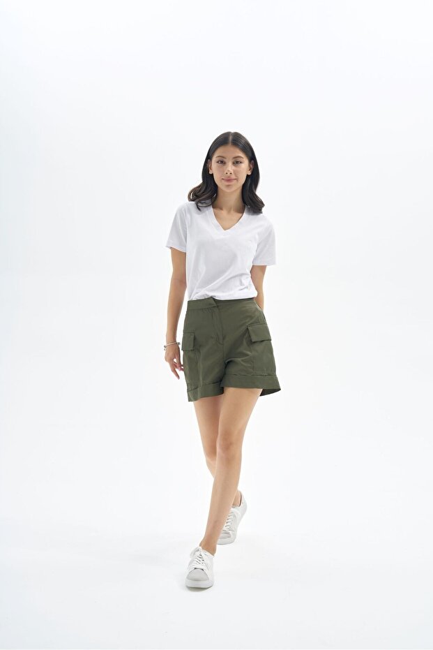 KADIN PARAŞÜT ŞORT - 1