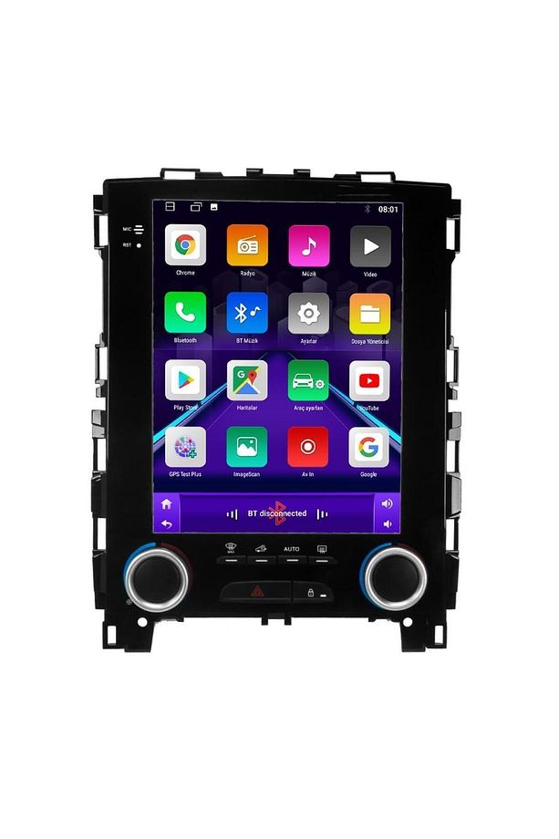 RENAULT MEGANE 4 ANDROİD 10 MULTİMEDYA CARPLAY 2GB RAM+32GB HDD NAVİGASYON TESLA EKRAN - 4