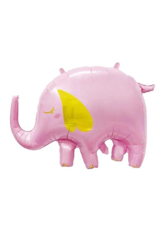 Pink Elephant Foil Balloon 84x59 cm