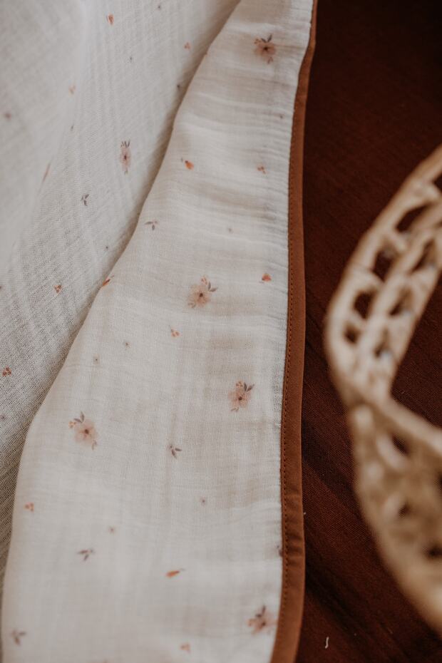 Müslin Örtü | Tiny Boho Florals - 3