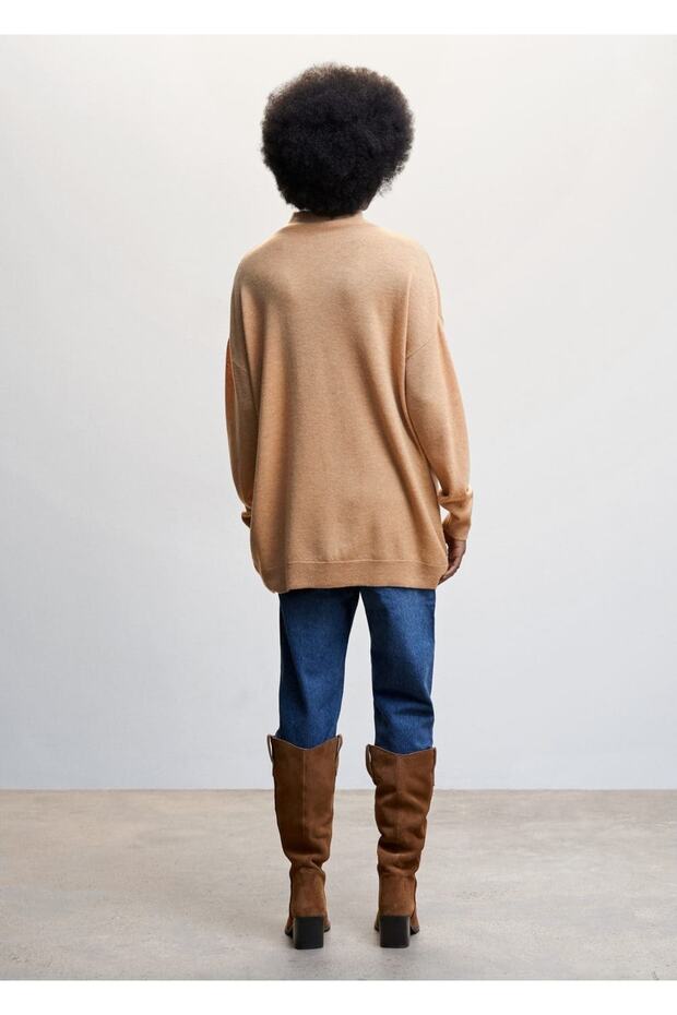 Perkins Yaka%100 Yün Kazak - 4