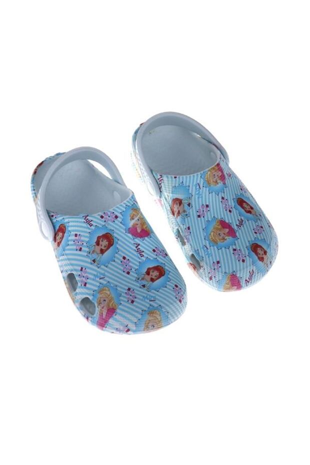Children's Bathroom Slippers Blue Color