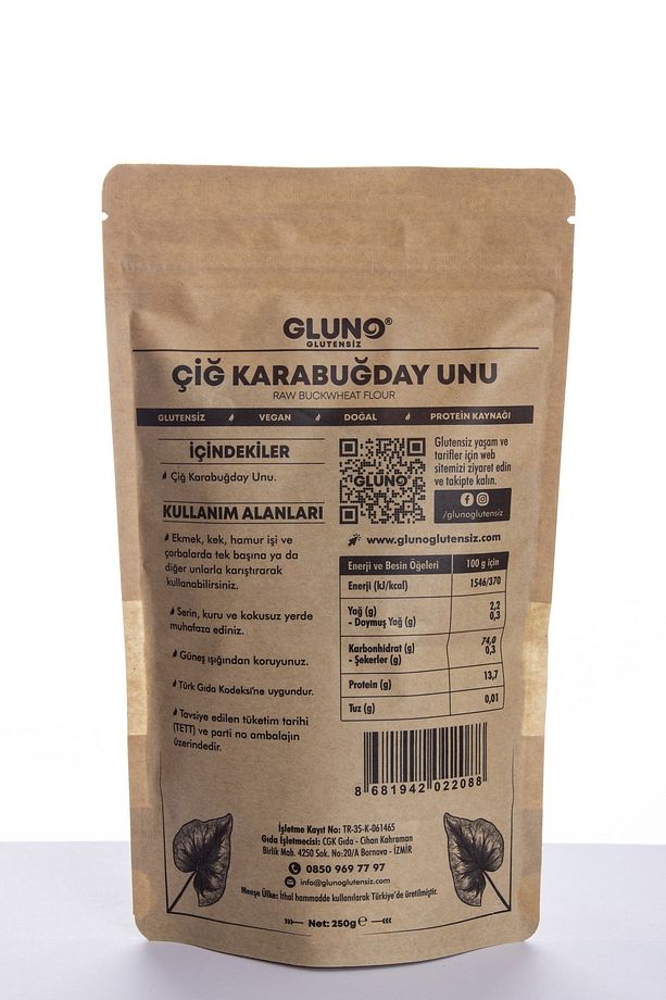 Çiğ Karabuğday Unu-Yulaf Unu 2'li Set - 2