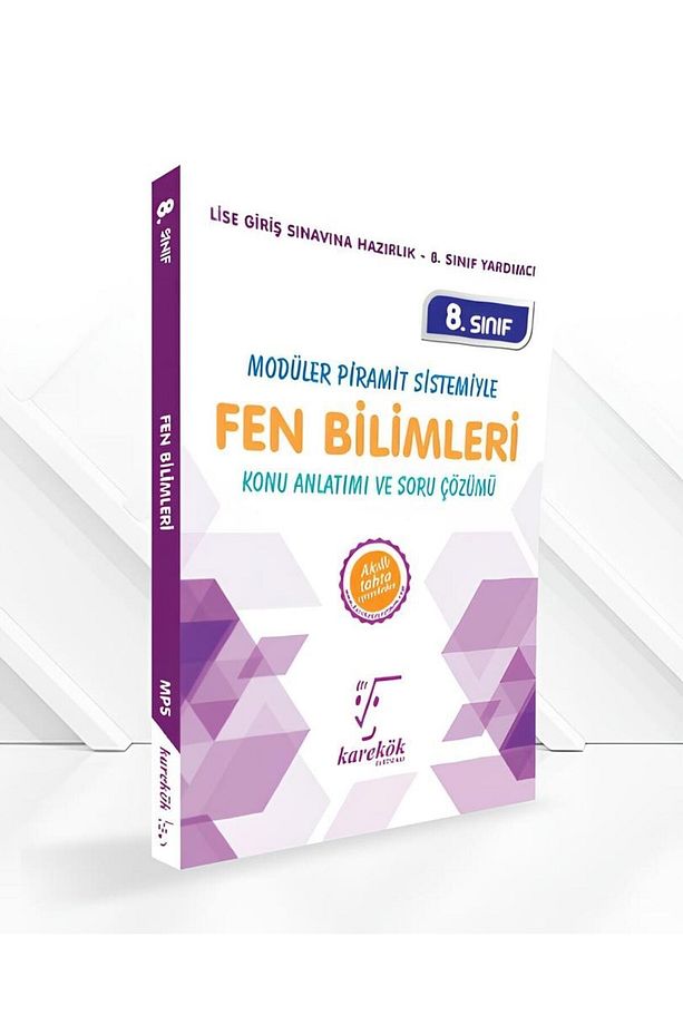 Karekök Yayınları 8.sınıf Lgs Türkçe, Mat, Fen Bil, Inkılap Konu Anlatımı Mps Lgs Soru Bankası Set - 6