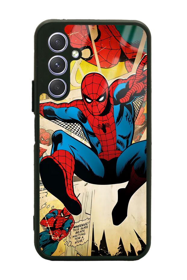 Samsung A24 Spider-Man Glossy Phone Case with Spiderman Design