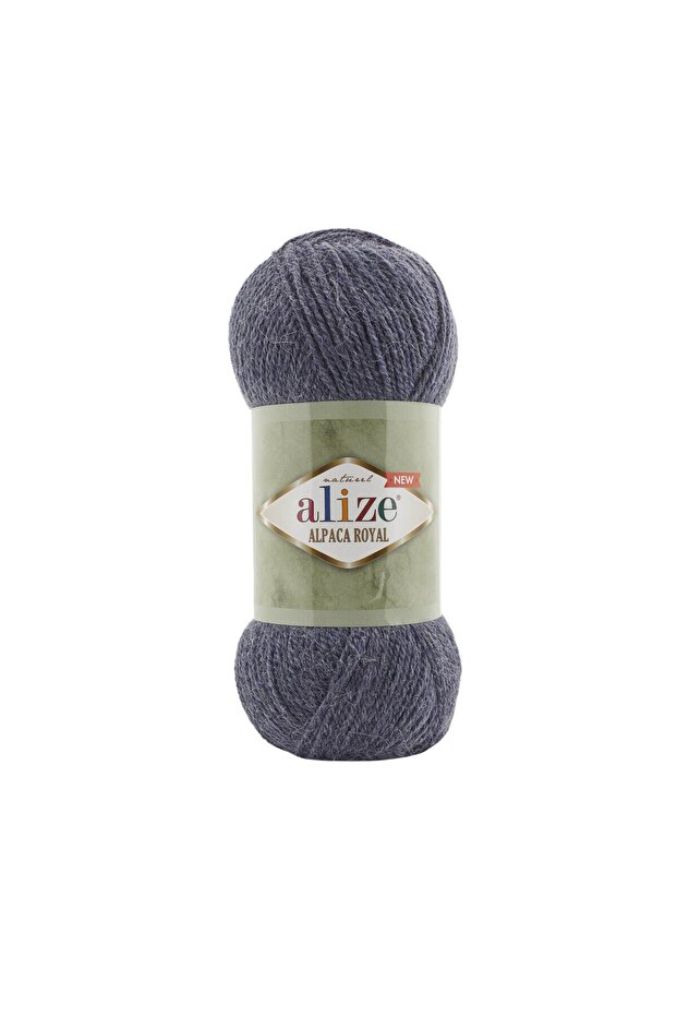 Alpaca Royal New 203 Denim Melange Hand Knitting Yarn 100 Gram-1 Piece