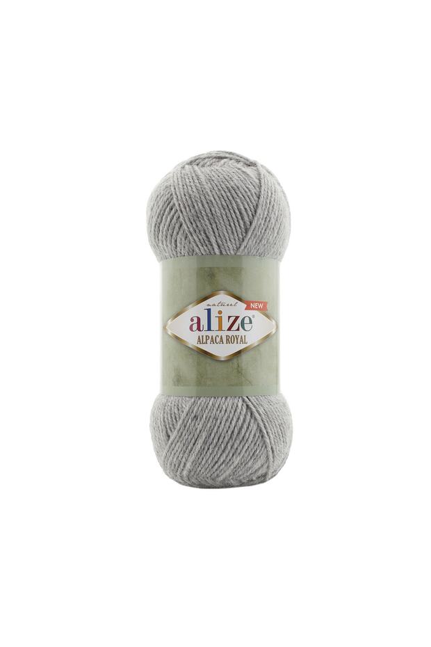 Alpaca Royal New 21 Gray Hand Knitting Yarn 100 Gram-1 Piece