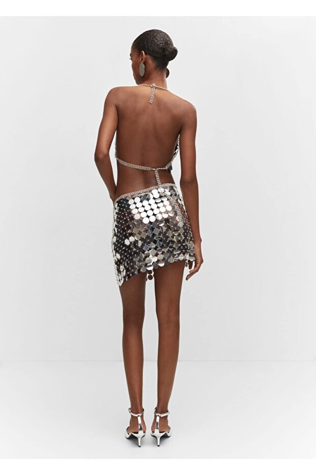 Metalik Diskli Etek - 4