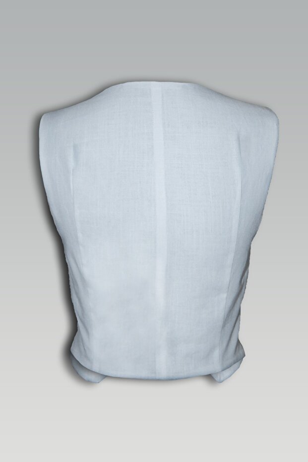 Keten Yelek - 6