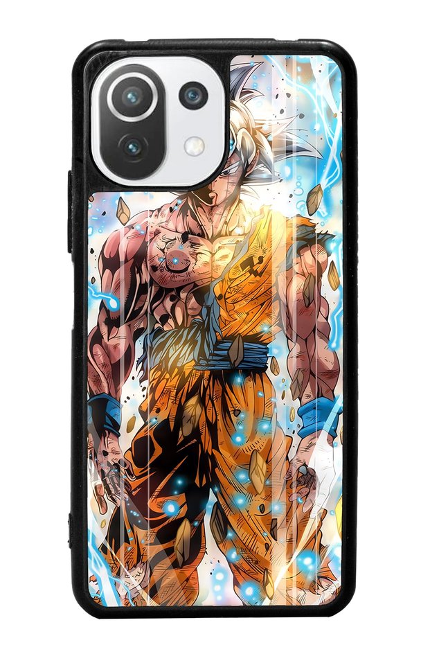 Xiaomi Mi 11 Lite Glossy Phone Case with Anime War Design