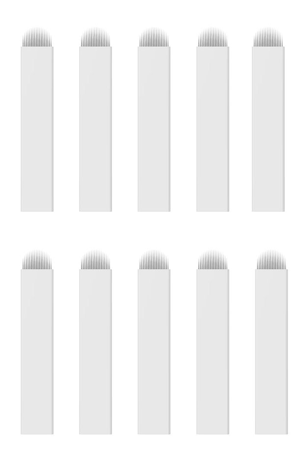 Microblading Iğnesi 18 Pin U 10 Adet - 1