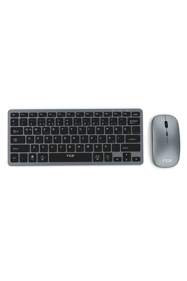 IBK-572BT Dual Mod Bluetooth + 2.4G Rechargeable Smart Keyboard Mouse Set - 1