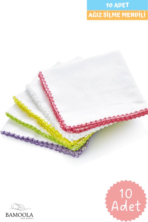 Organic Cotton Baby Mouth Wipes 10 Pack Baby (GIRL)