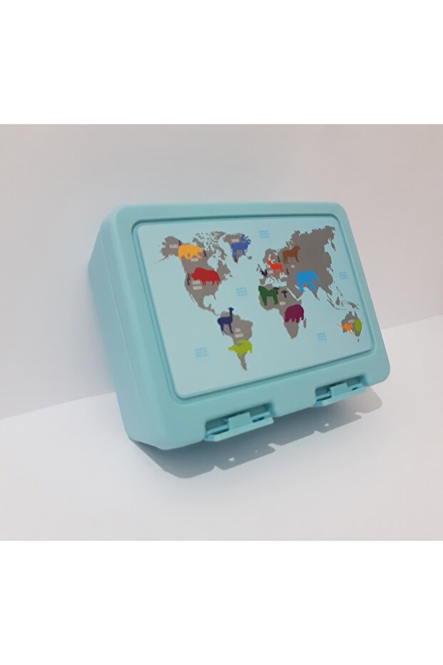Lunch Box Patterned Lunch Box for School - 1