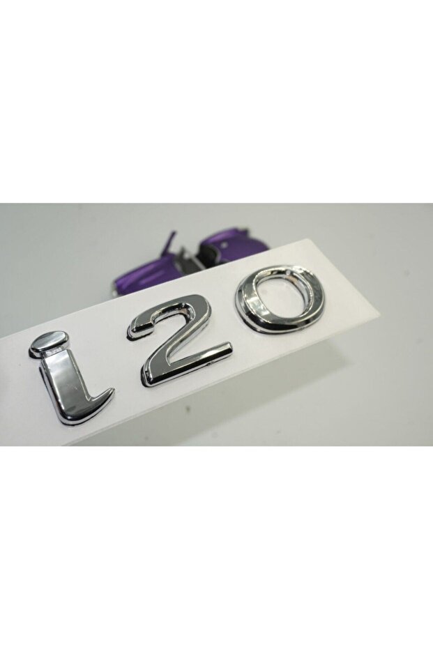 Hyundai I20 Trunk Chrome Abs 3m 3D Lettering Logo Emblem ( 551904540 )