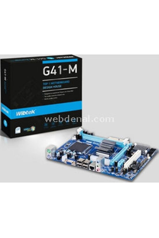 G41-M LGA775 DDR3 SATA PCI-e Anakart + Dual Core İşlemci HEDİYELİ Yenilenmiş - 2
