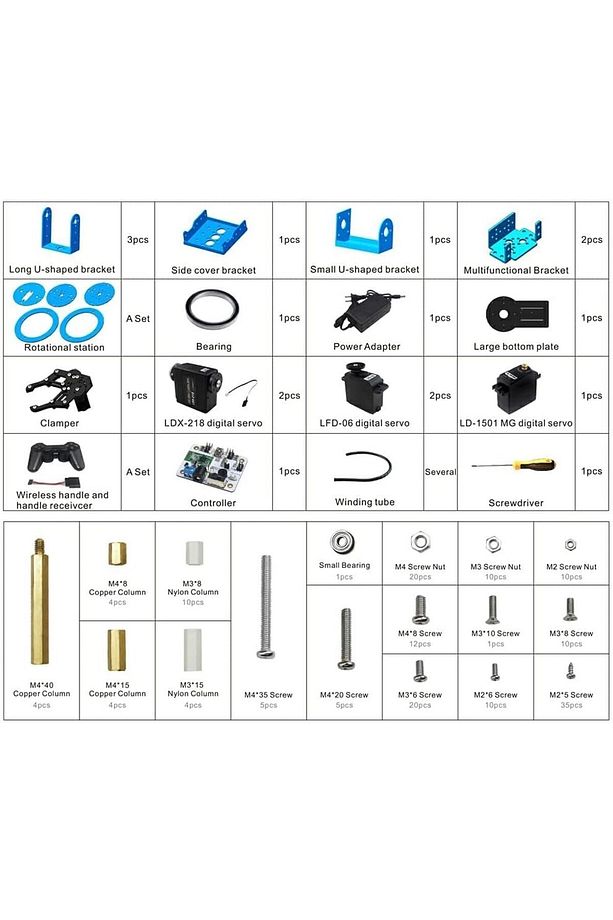 Robotik Kol Kiti 6DOF Programlama Robot Kolu - 4