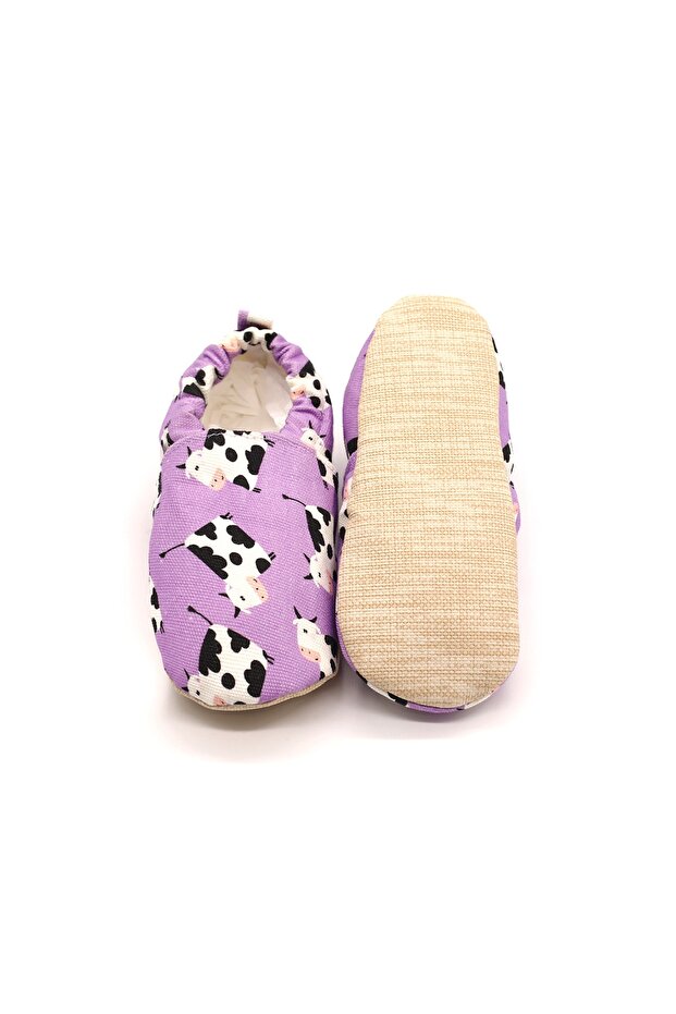 Inek Pamuklu Kaydırmaz Ilk Adım Bebek Patik - 3