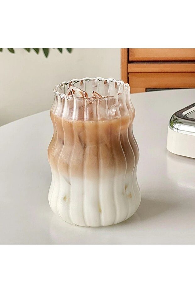Heat Resistant Glass Presentation Cup 600 ML Coffee Cold Drink Soft Drink Cup