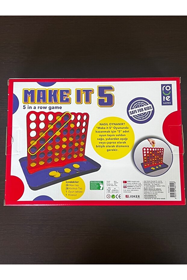 Make it 5 Intelligence and Strategy Game - 2