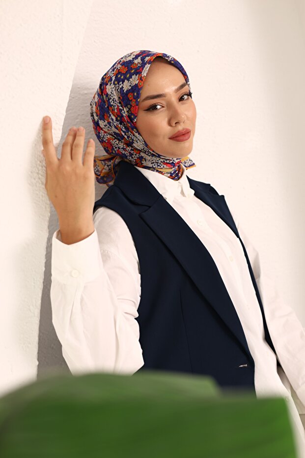 وشاح من القطن الناعم بنمط الحديقة