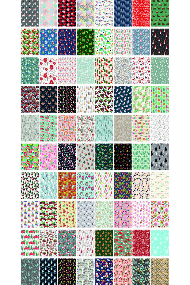 New Year Themed Postcard Set (80 pieces of 10x15 cm)